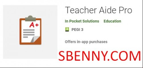 Teacher Aide Pro MOD APK