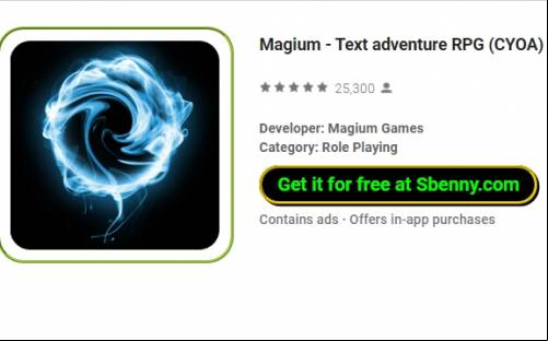 Magium - Text adventure RPG (CYOA) MOD APK