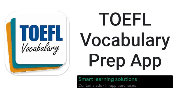TOEFL Vocabulary Prep App MOD APK