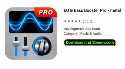 EQ &amp; Bass Booster Pro - metal APK