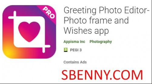 Greeting Photo Editor- Photo frame and Wishes app APK