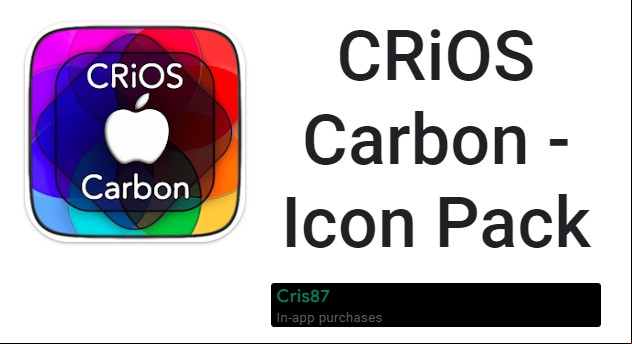 CRiOS Carbon - Icon Pack MOD APK