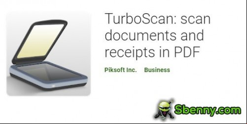 TurboScan: scan documents and receipts in PDF APK