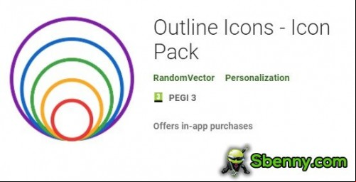 Outline Icons - Icon Pack MOD APK