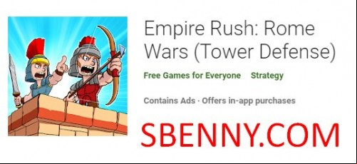 Empire Rush: Rome Wars (Tower Defense) MOD APK