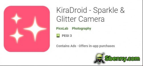 KiraDroid - Sparkle &amp; Glitter Camera MOD APK