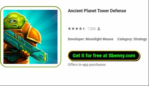 Ancient Planet Tower Defense MOD APK